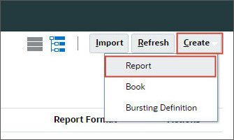 Create Report